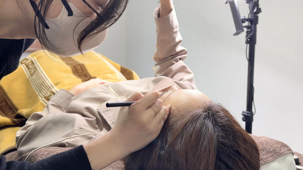 美眉アイブロウWAXの施術画像｜Lavi（ラビ）南さつま市加世田店